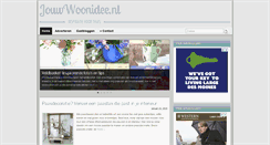 Desktop Screenshot of jouwwoonidee.nl